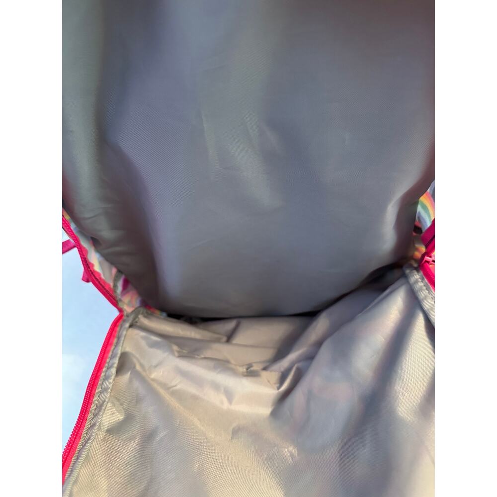 Lands' End Kids ClassMate Rainbow Backpack Like New - Picture 8 of 10